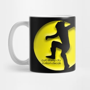 Curb Stomp- Yellow Mug